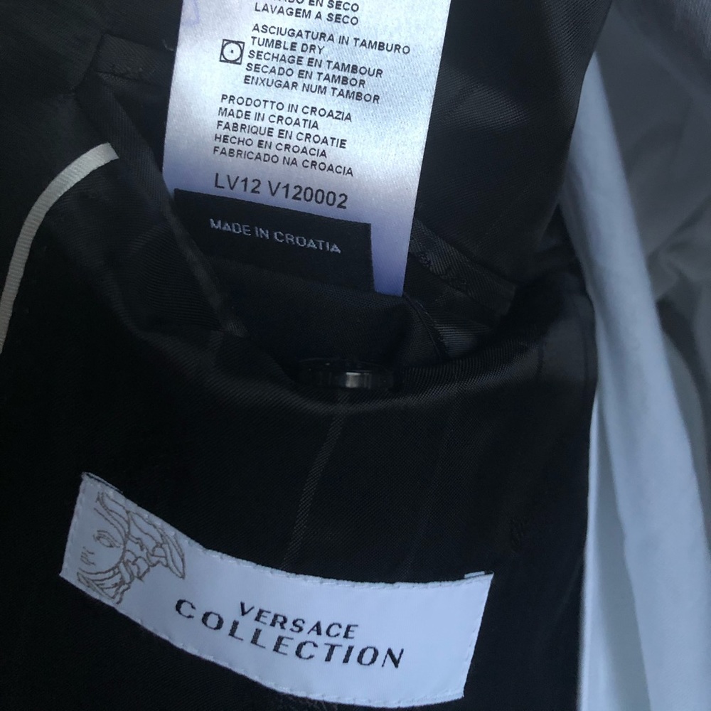Versace Collection Tuxedo Jacket 40 R - Picture 13 of 14